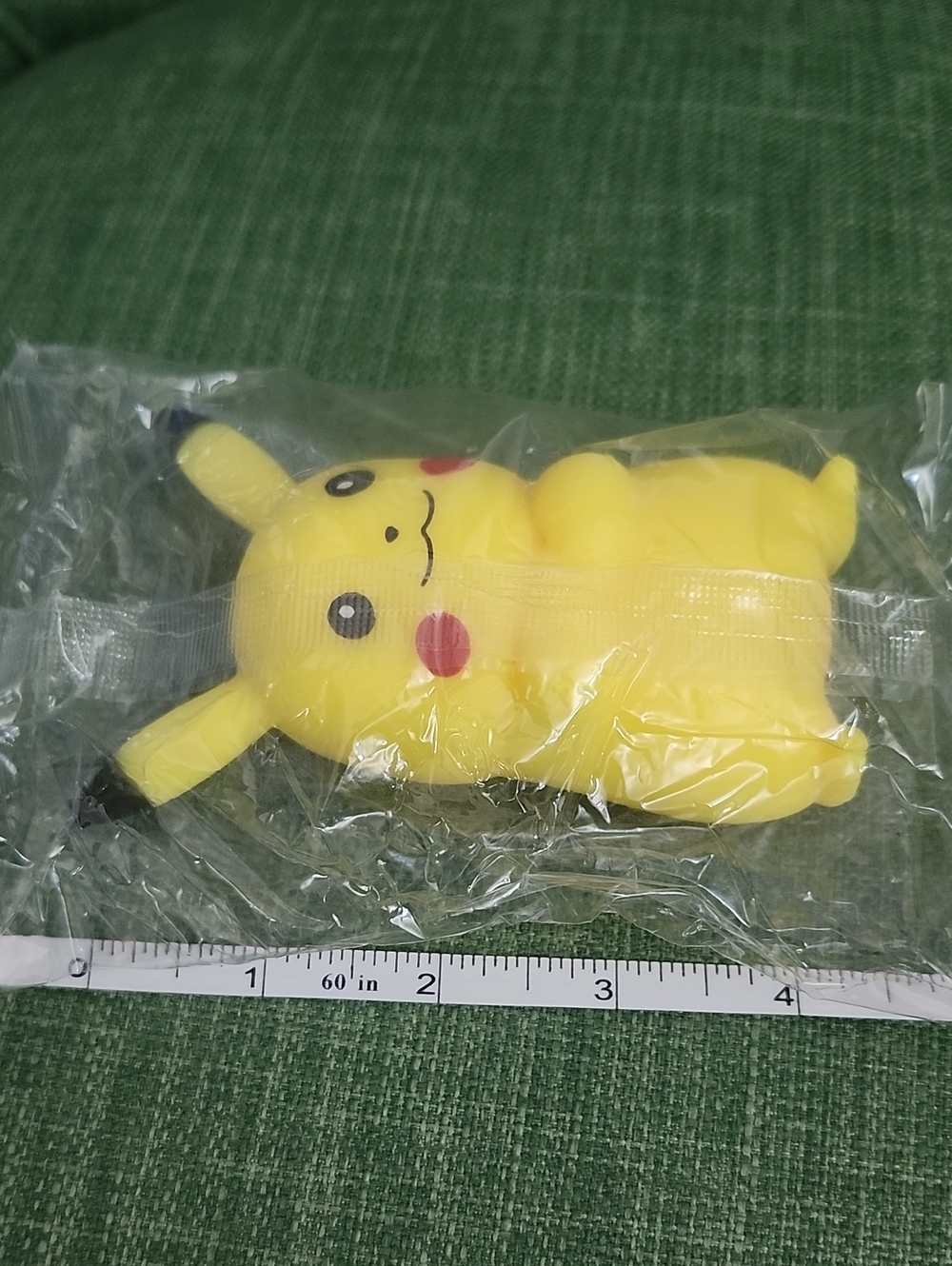 Pokemon Pikachu Inspired Yellow Squishy Toy - Picture 3 of 4